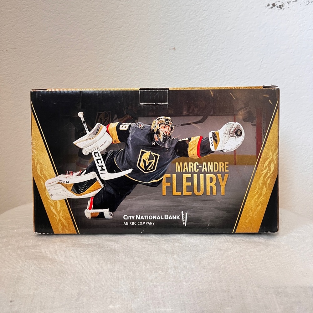 NEW NHL Vegas Golden‎ Knights Marc Andre Fleury “The Dive” Decorative Statue